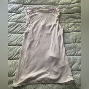 Sleeveless Lavender Top